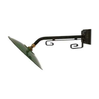 Vintage art deco workshop wall lamp