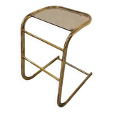 Golden side table