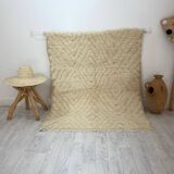 Handcrafted Moroccan Berber carpet 140 x 96 cm