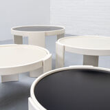 Cassina 780/783 Nesting Tables Gianfranco Frattini 1970s