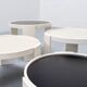 Tables gigognes Cassina 780/783 Gianfranco Frattini années 1970