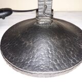Art Deco Wrought Iron Lamp by Charles Schneider