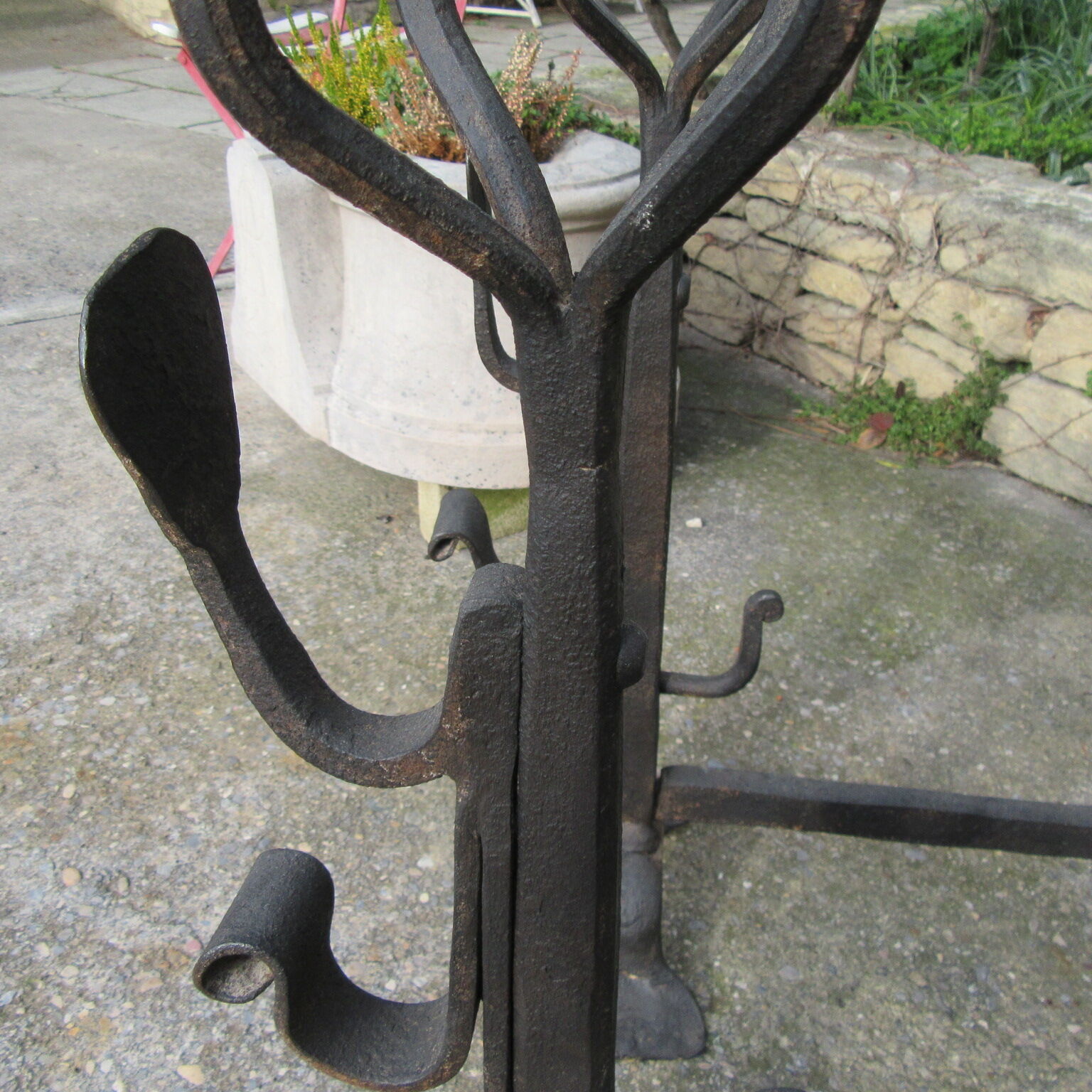 Pair of Chenets late 18th called landiers