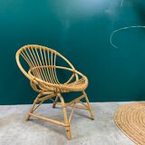 Children's rattan chair