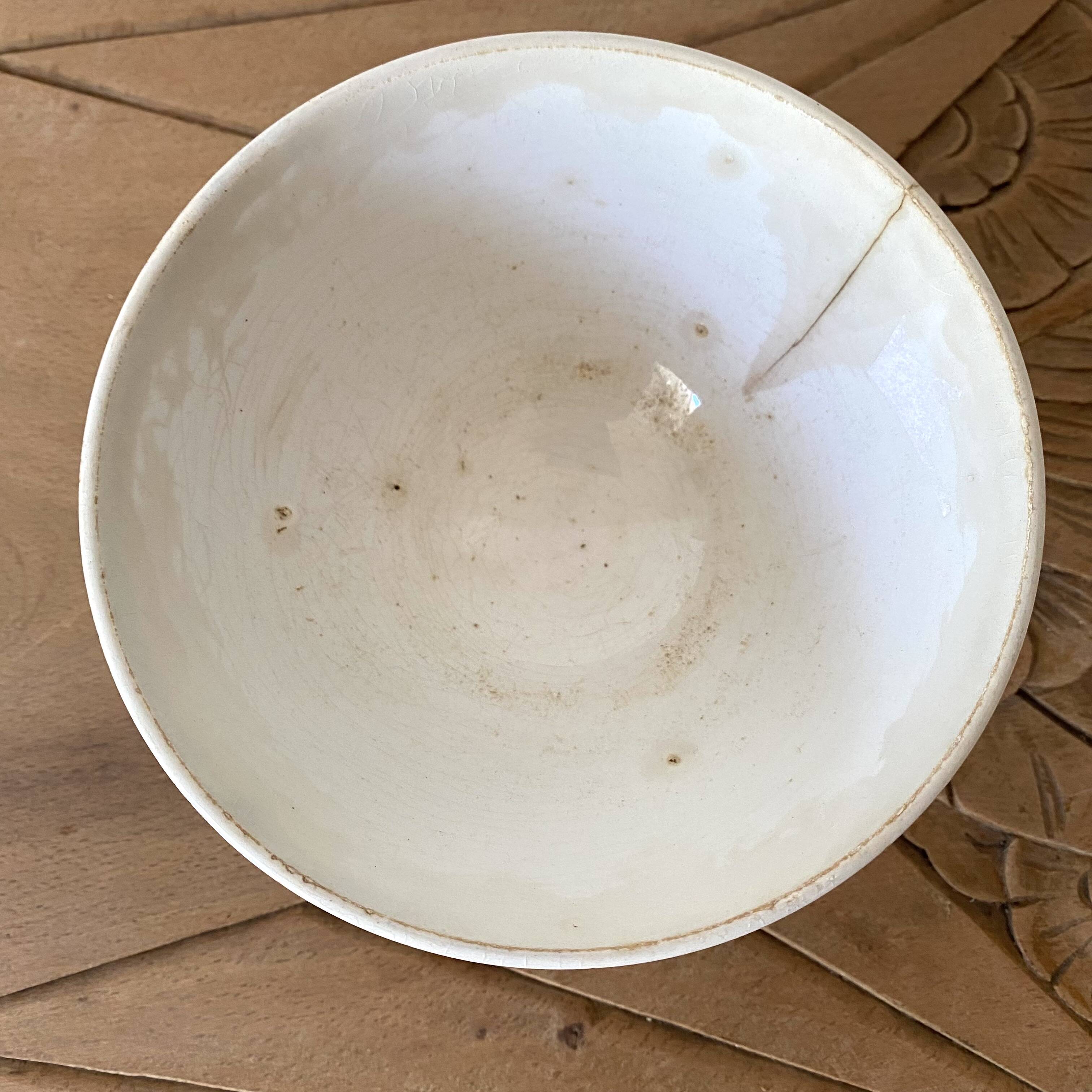 Antique Luneville France K&G bowl
