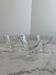Lot de 4 verres en cristal