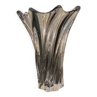 Art crystal vase Vannes France