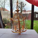 Louis XV style gilded bronze lantern