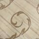 Turkish Cream & Brown Modern Vintage Rug, 179x273Cm