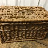 Vintage wicker basket