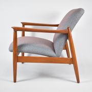 Fully restored vintage armchair, designer E.Homa, 60s, East Europe, multicolour, water resistant