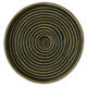 Black / natural spira stripe tray t1 - homata