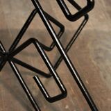 Low mirror & metal years 60 table