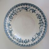 Assiette terre de fer H.B et Cie