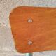 Vintage wood & metal school chair