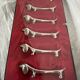 Silver dachshund knife holder