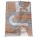 Woven carpet in jute and wool 240x170cm