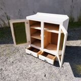 Wall cabinet wooden cabinet 50's