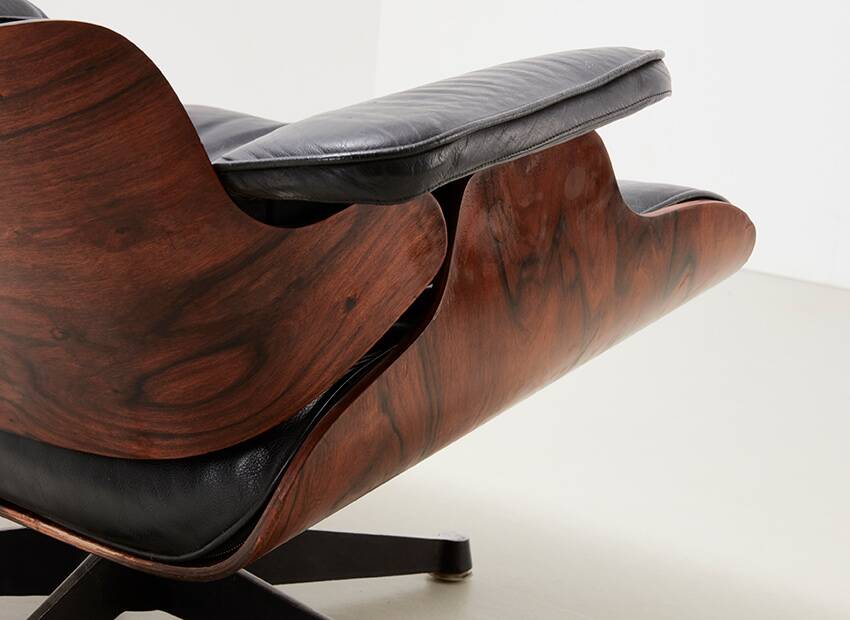Charles & Ray Eames Lounge Chair Model 670 for ICF Italy 1960s/70s