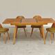 Dining table with extension by Frantisek Jirak for Tatra, 1960.