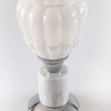 Lampe créa marbre et verre Clichy