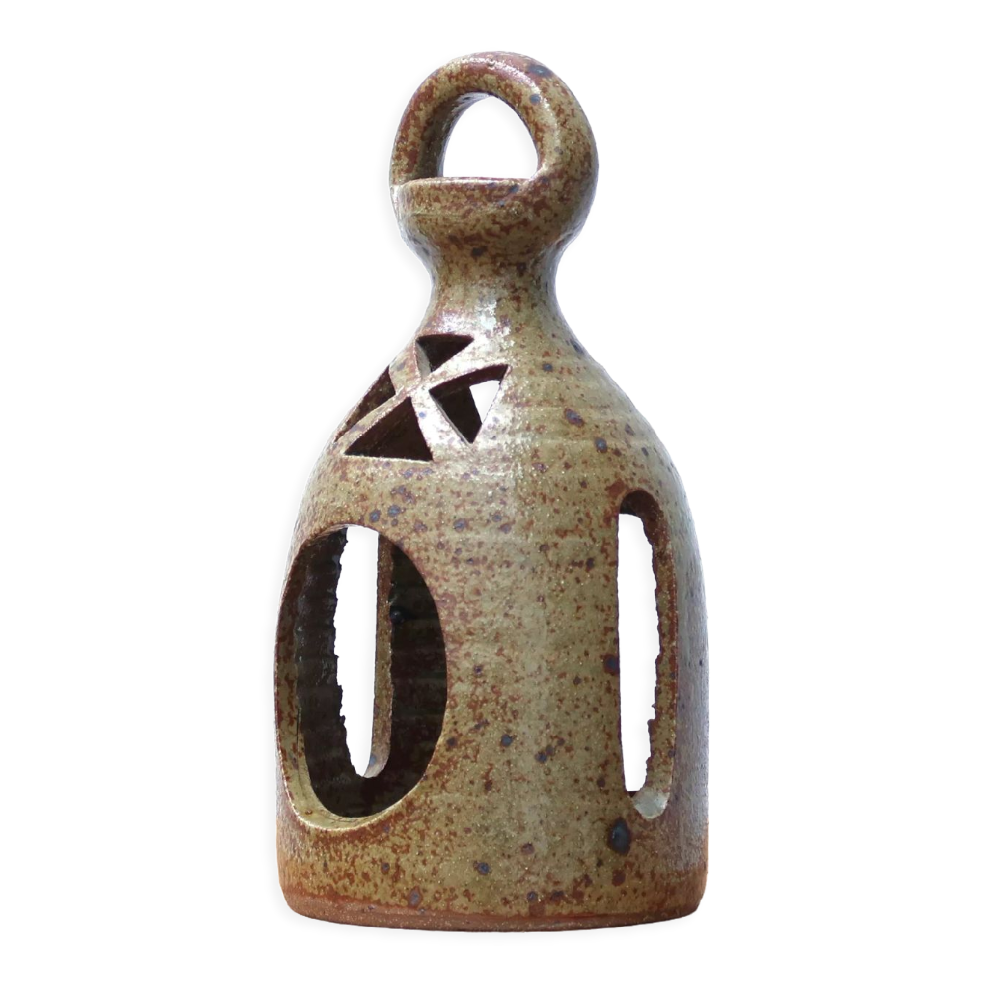 Sandstone candlestick lantern, 60s