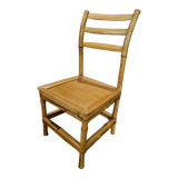 small bamboo chair
