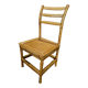 small bamboo chair
