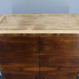 Armoire Bauhaus par Hynek Gottwald en placage de noyer et hêtre, années 1940