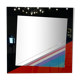 Glass mirror by Eugenio Carmi for Acerbis International