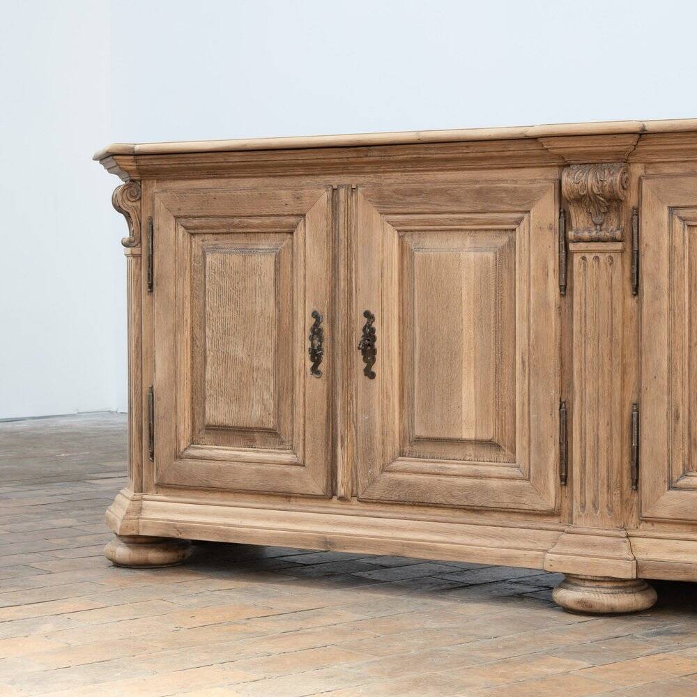 Grand buffet en chêne vintage, 1950
