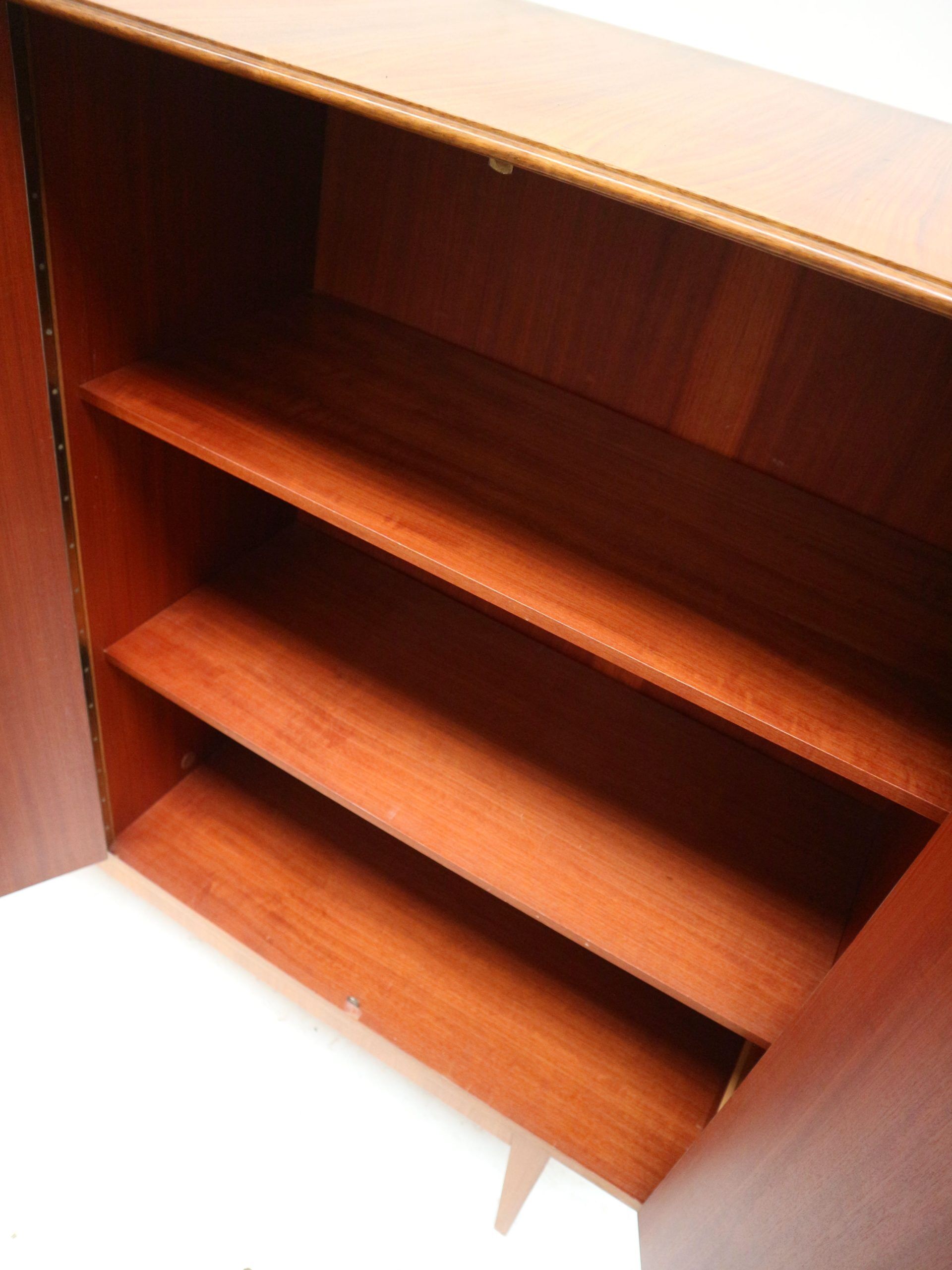 XXL vintage highboard / tall sideboard made in the 1970s