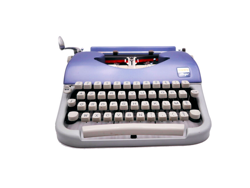 Machine à écrire japy reporter Script vintage révisée ruban neuf | Selency