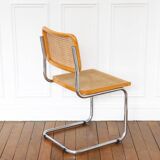 Chaise Cesca B32 Breuer Made in Italy - Cannage de l'assise refait