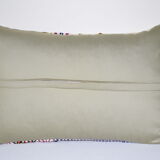 White Turkish Kilim cushion cover