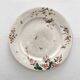 Round polychrome ironstone platter "Nella" by Jules Vieillard, Bordeaux