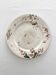 Round polychrome ironstone platter "Nella" by Jules Vieillard, Bordeaux