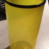 Vase en verre soufflé d'Éric Lindgren de la verrerie de Claret