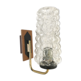 Bully glass sconce
