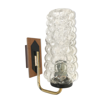 Bully glass sconce