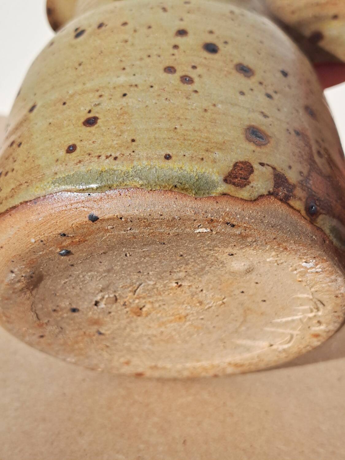 Puisaye sandstone pitcher by Guy Roland Marcy 1960