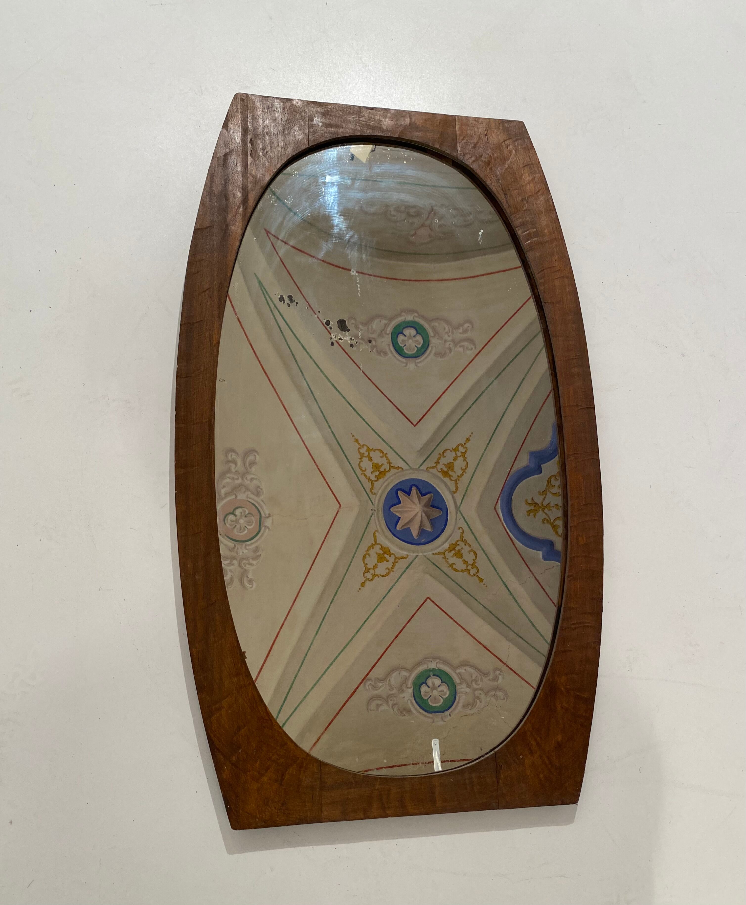 Scandinavian mirror, 1950s