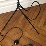 Tripod floor lamp and magazine door 1950