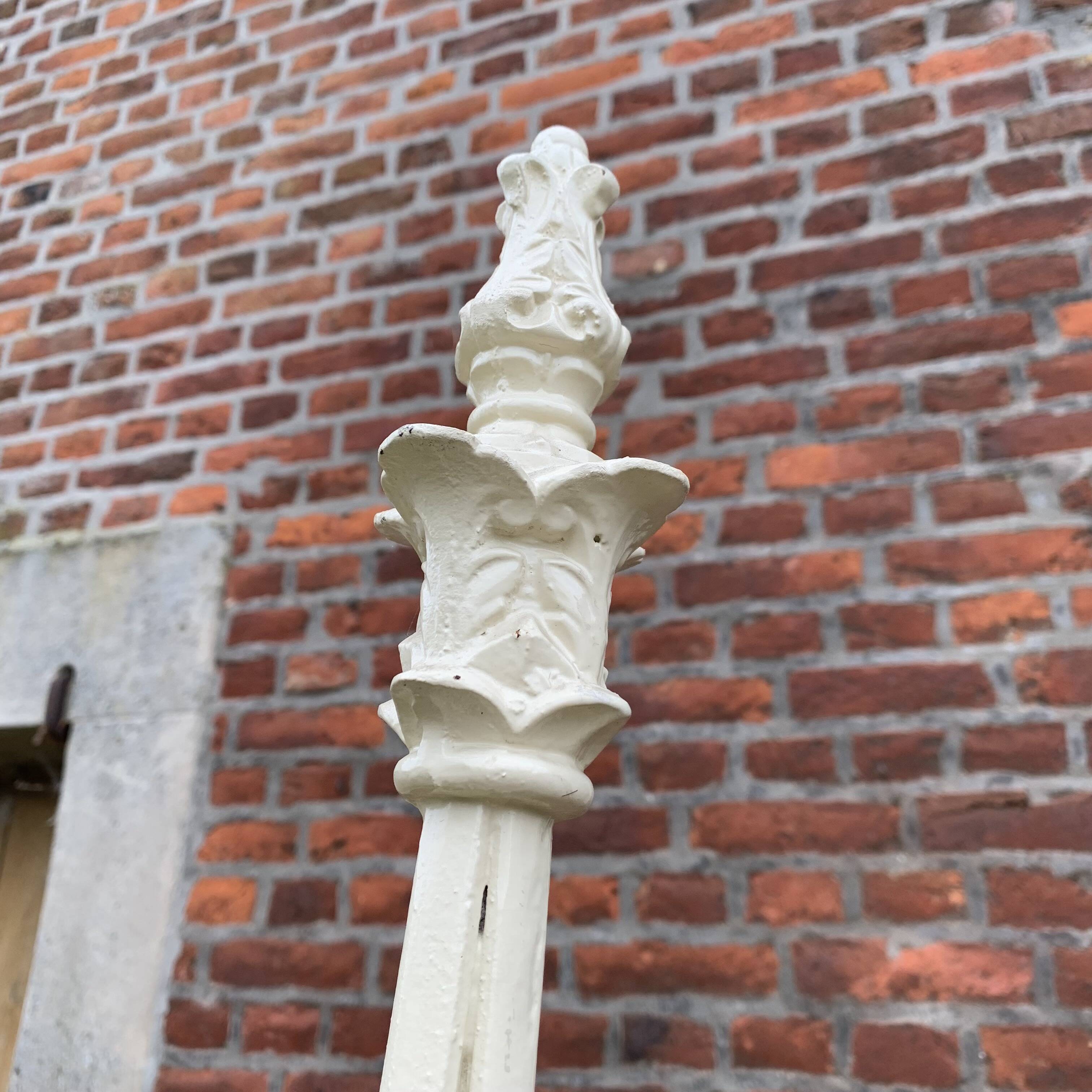 Cast iron coat and umbrella rack 1900