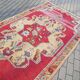 Vintage Turkish handmade rug 143x273 cm