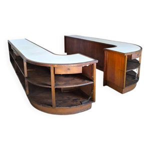 ensemble de 2 comptoirs - 1950