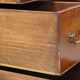 Georgian military campaign desk Regency with large map drawer