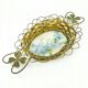 C9N platter in Art Nouveau style with enamel