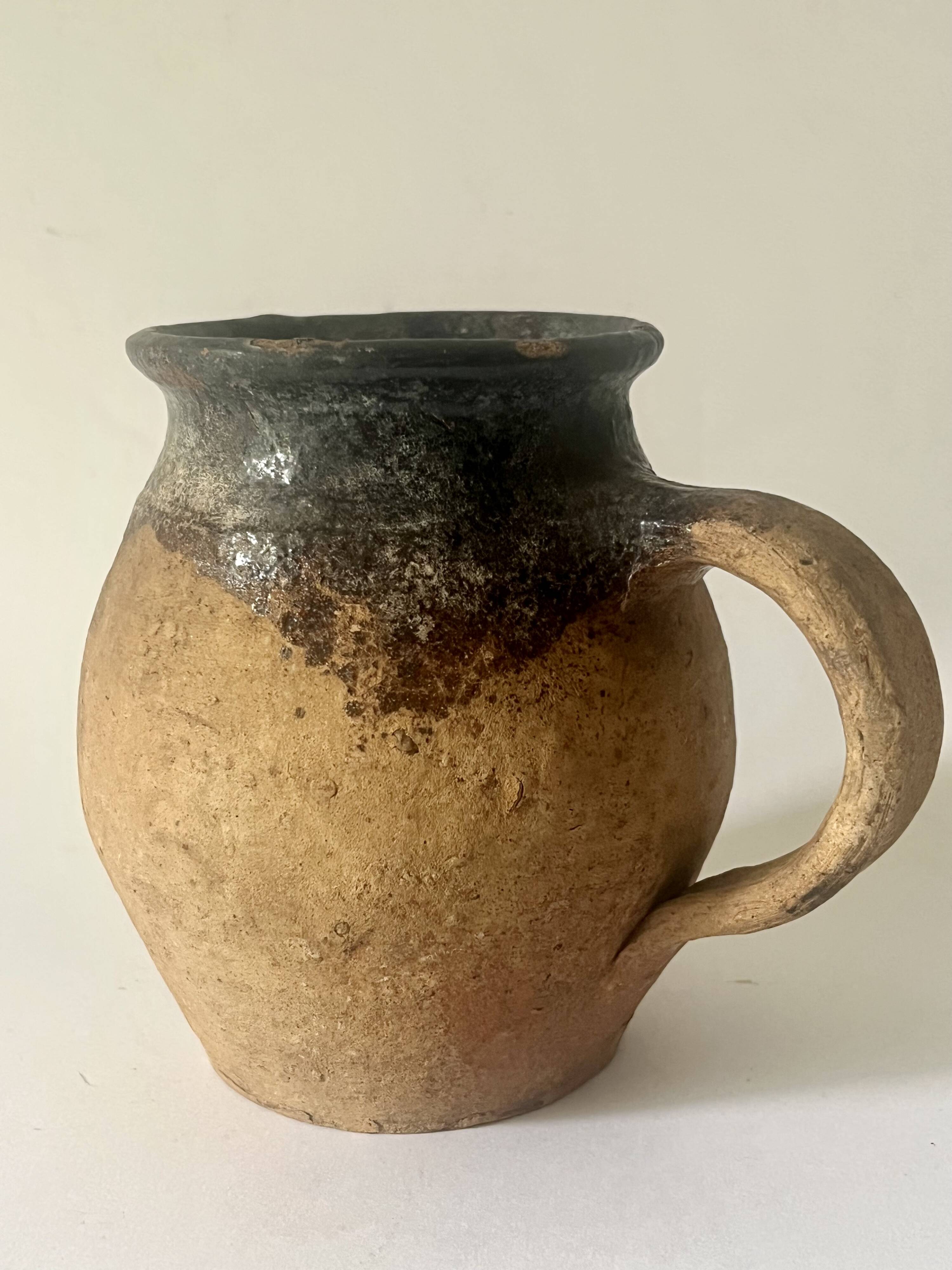 Paire de poteries rustiques, XIXᵉ siècle