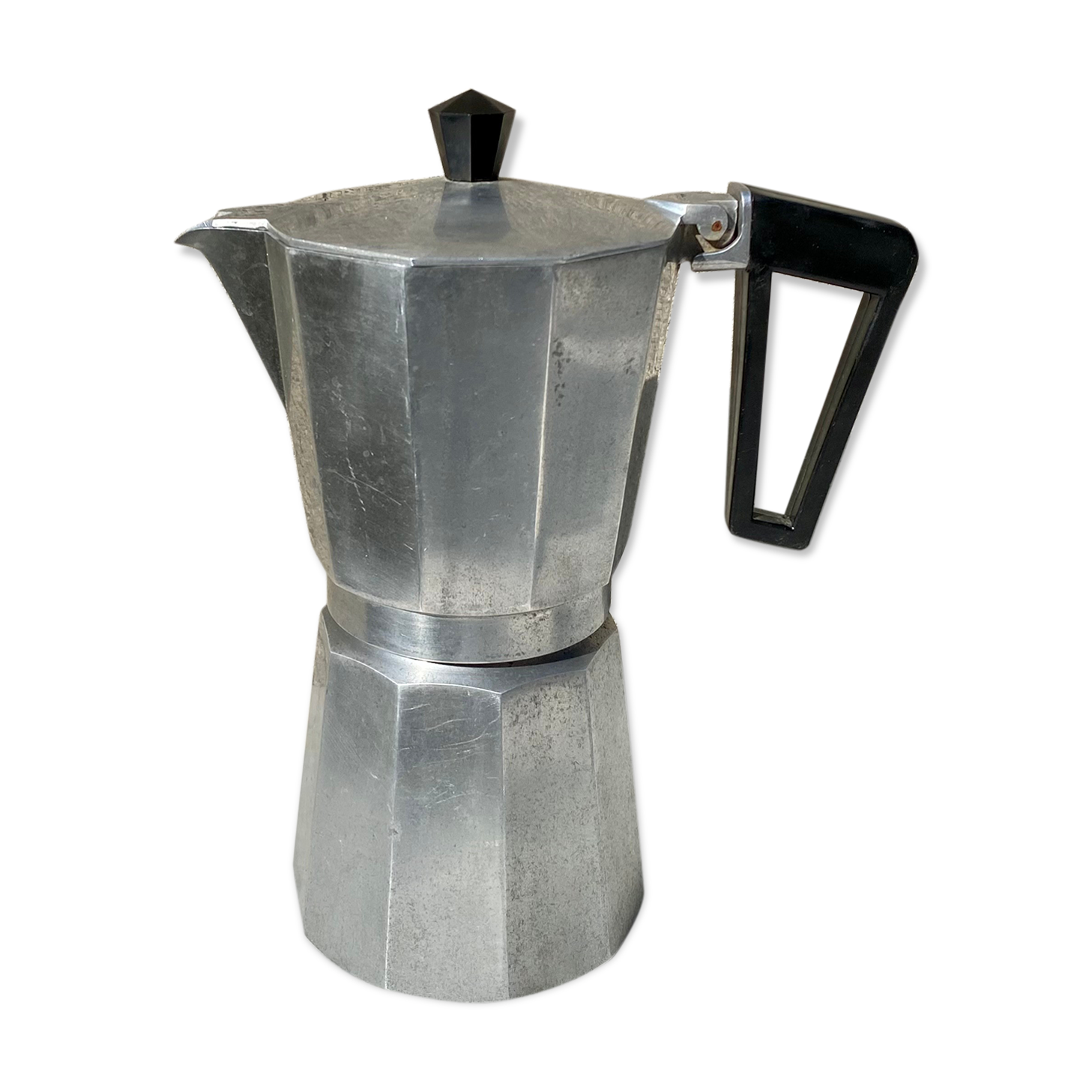 Italian coffee maker 8-10 cups vintage 70s very good condition